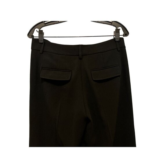 Charles Nolan Wide Leg Black Pants Trousers Back Pockets Size 6 - Picture 5 of 10